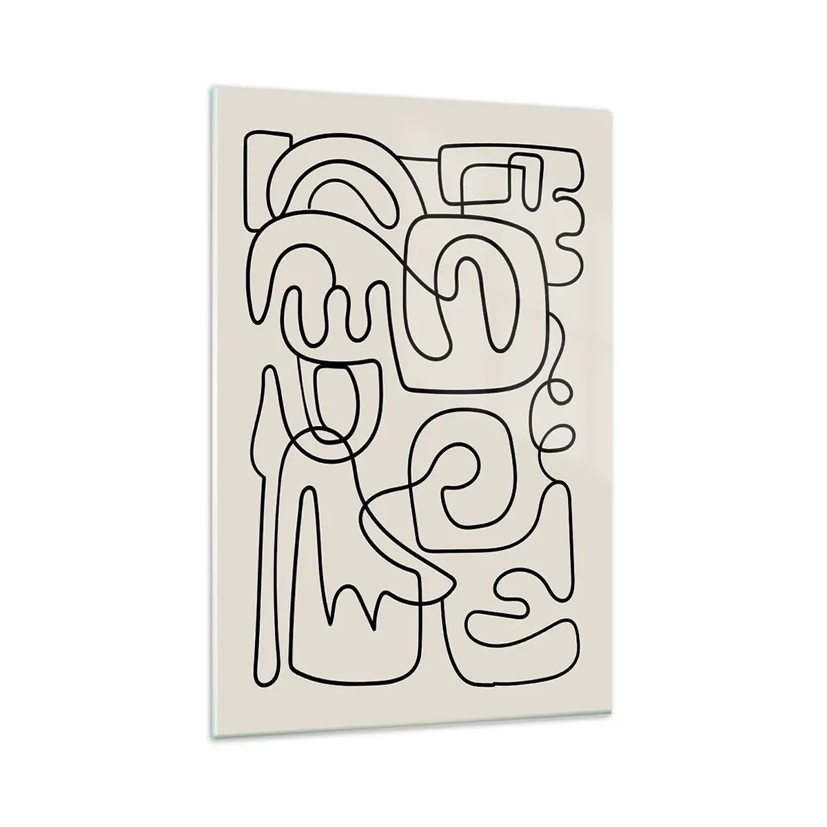 Tablou pe sticlă - Pe traseu - 80x120 cm