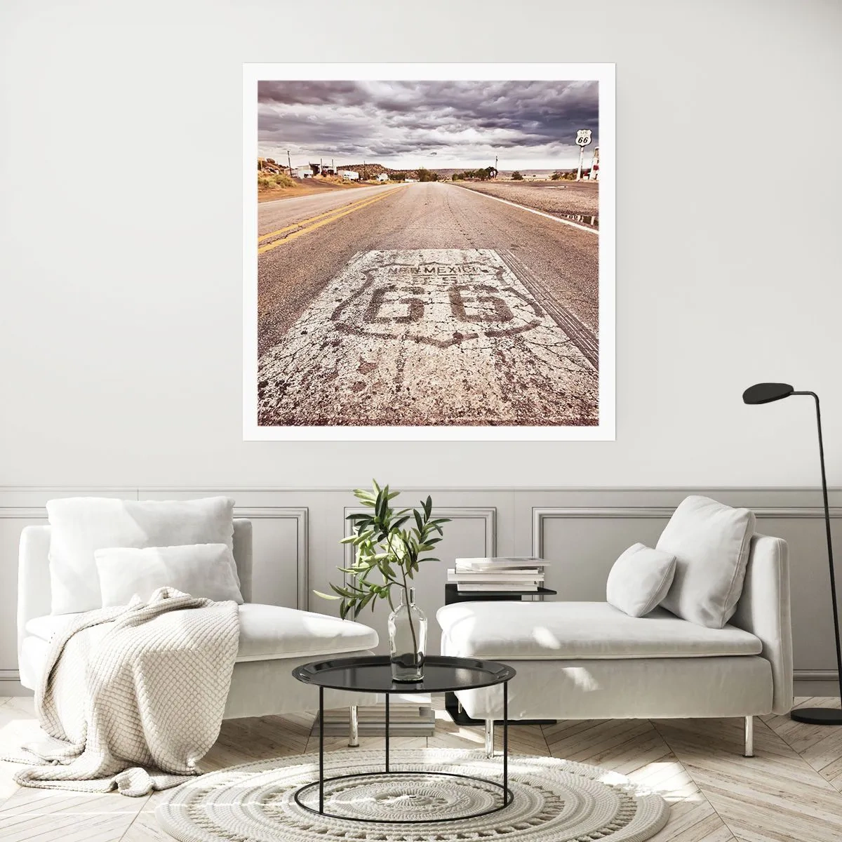 Poster - Mother Road - o legendă americană - 60x60 cm