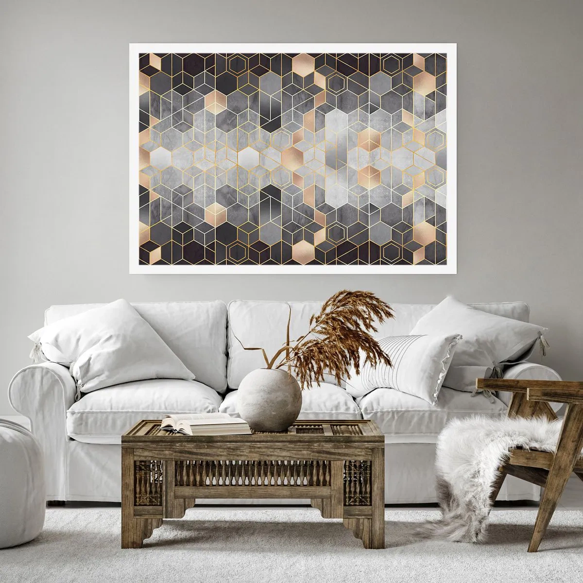 Poster - Compoziție diamantată - 70x50 cm