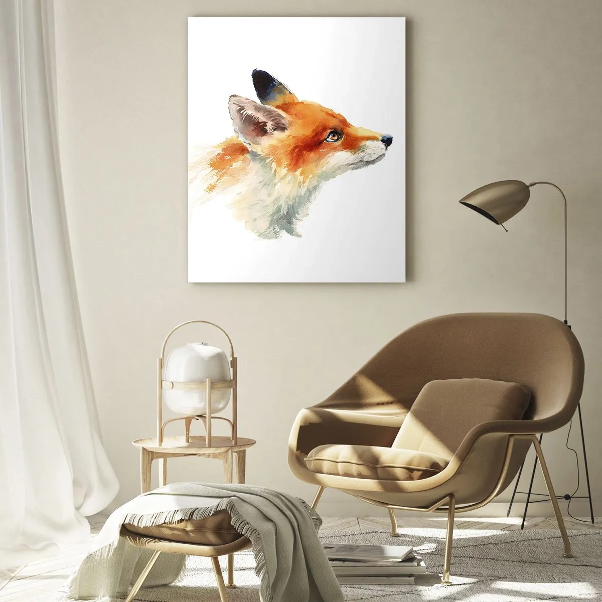 Tablou pe sticlă - Nu poți fi niciodată prea atent - 50x70 cm