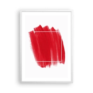 Poster în ramă albă - În afara cadrului - 50x70 cm