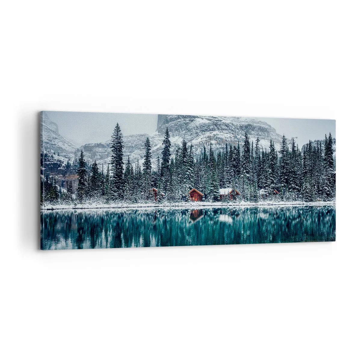 Tablou pe pânză - Refugiu canadian - 100x40 cm