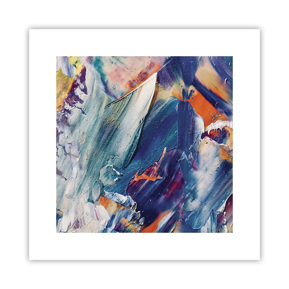 Poster - Confuzie de culori - 30x30 cm