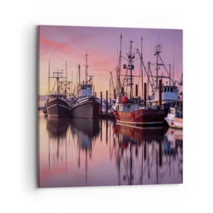 Tablou pe pânză - Înainte de o zi plină - 70x70 cm