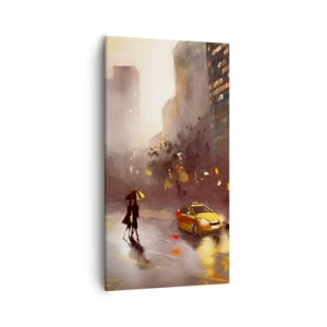 Tablou pe pânză - În luminile New York-ului - 55x100 cm