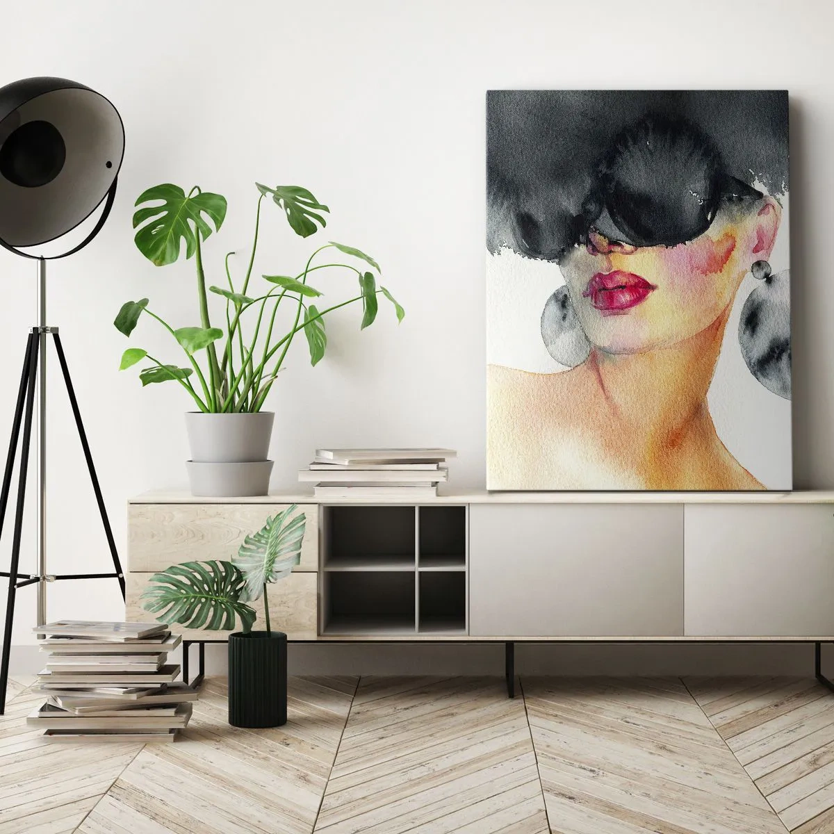 Tablou pe pânză - Secretul eleganței - 50x70 cm