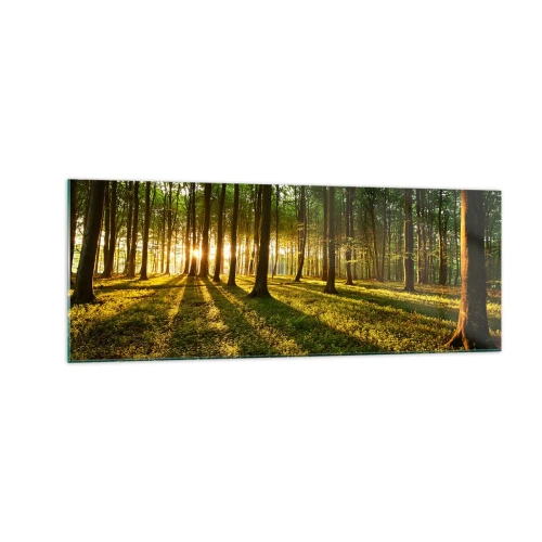 Tablou pe sticlă - Fotografia tuturor primăverilor - 140x50 cm