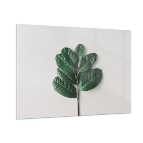 Tablou pe sticlă - Desenul naturii însăși - 100x70 cm