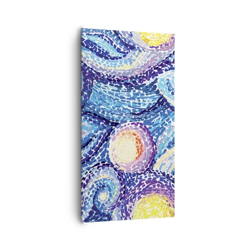 Tablou pe pânză - Dintr-un tablou de van Gogh - 65x120 cm