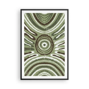 Poster în ramă neagră - Explozie de emoții - 61x91 cm