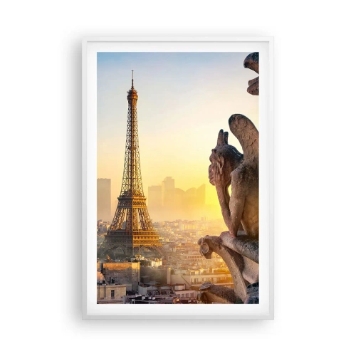 Poster în ramă albă - S-au schimbat multe... - 61x91 cm