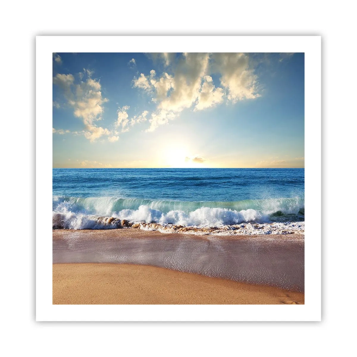 Poster - Mișcare și liniște în același timp - 60x60 cm