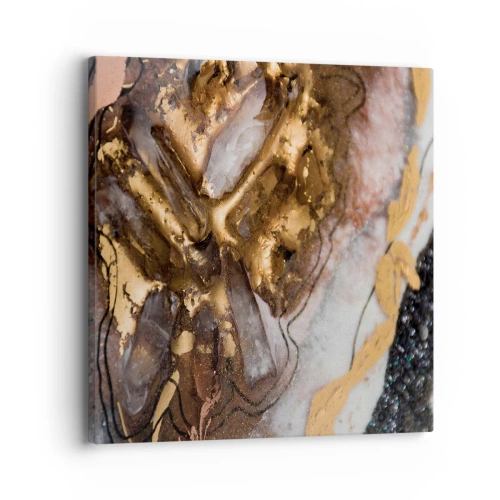 Tablou pe pânză - Elementul pământ - 30x30 cm