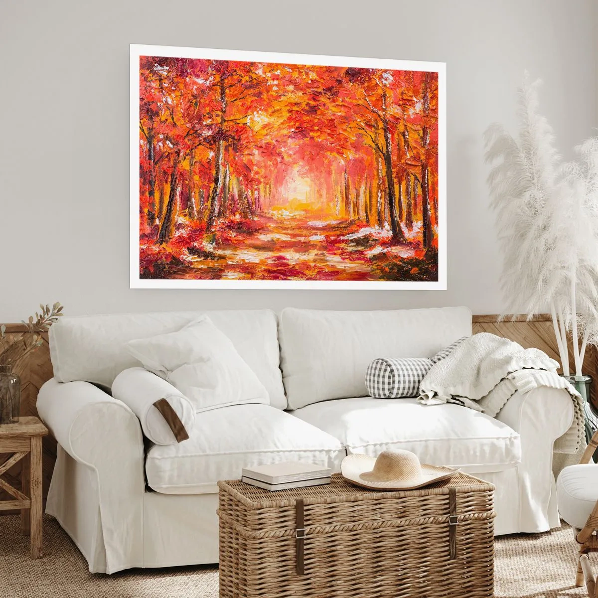 Poster - Pădurea de cupru - 70x50 cm