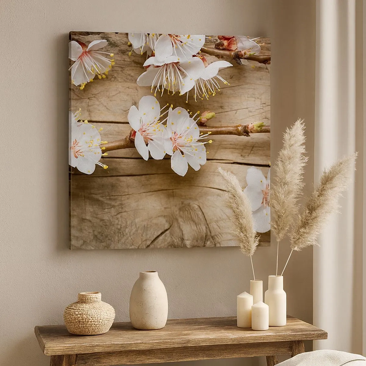 Tablou pe pânză - Şi a fost primăvara - 30x30 cm