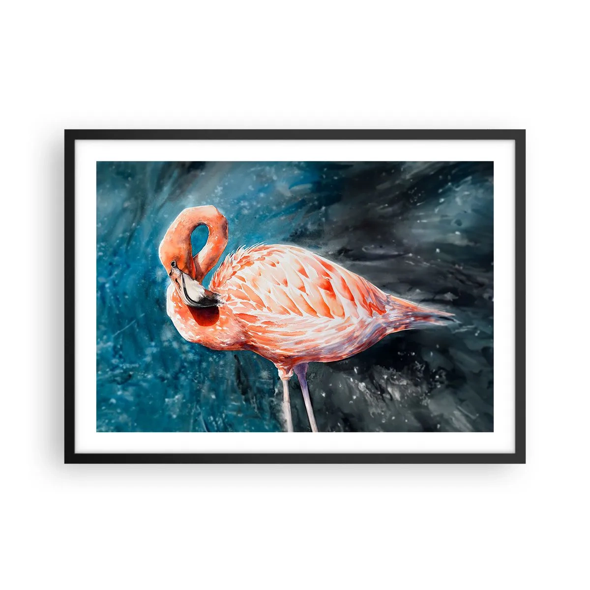 Poster în ramă neagră - Decorativ prin natură - 70x50 cm