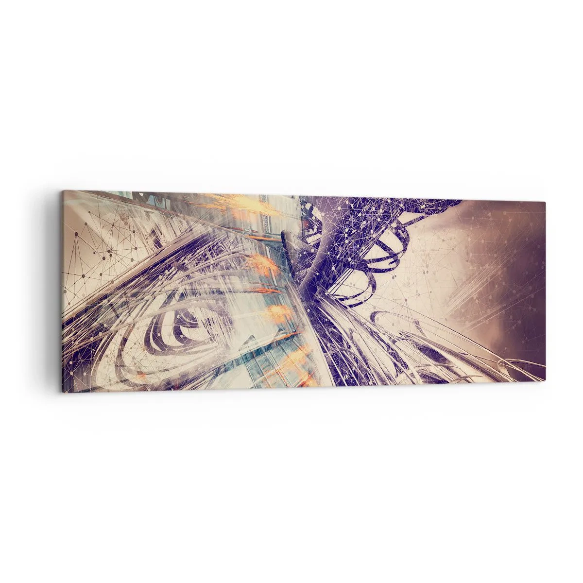 Tablou pe pânză - În marea grabă - 140x50 cm