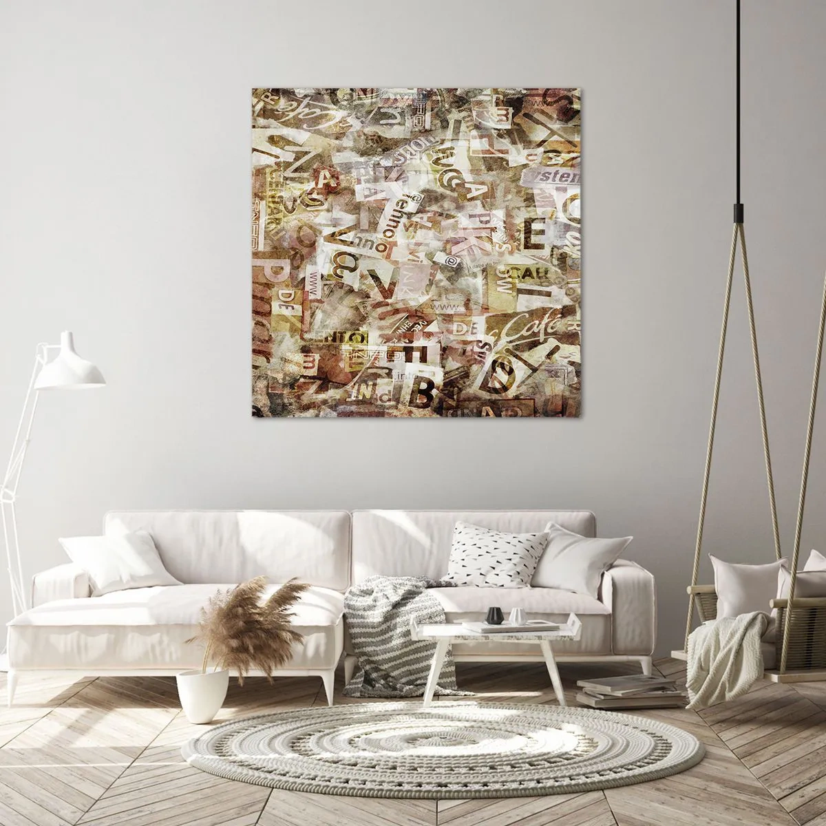 Tablou pe pânză - Îi unesc pe cei care stau la taclale - 60x60 cm