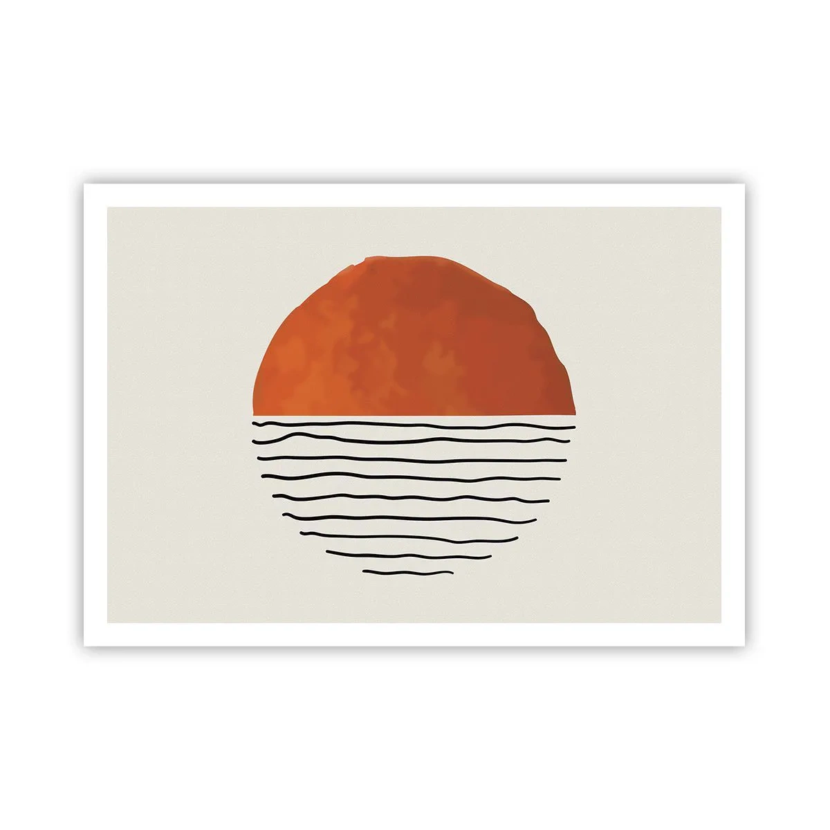 Poster - În stil japonez - 100x70 cm