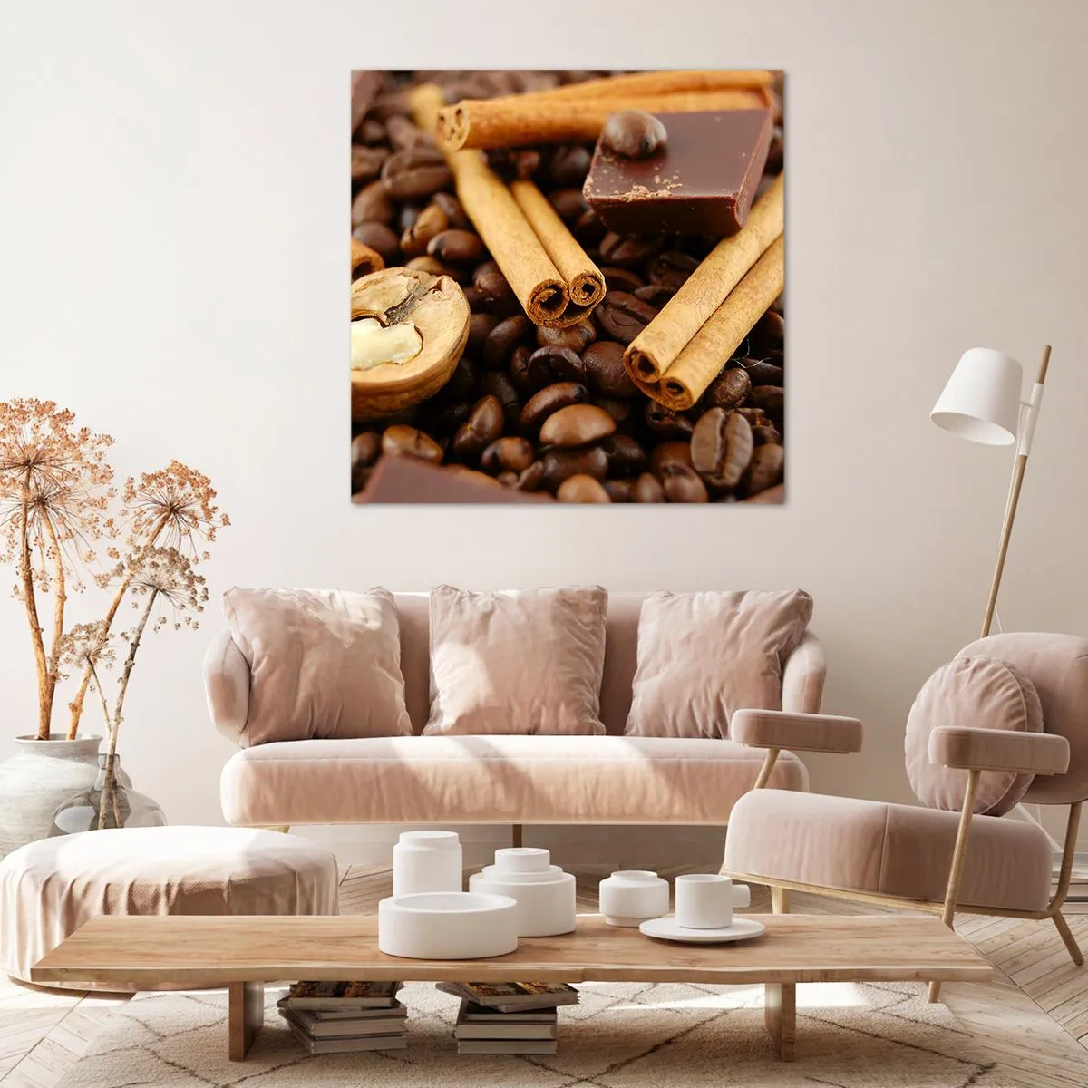 Tablou pe pânză - Concert de arome - 50x50 cm