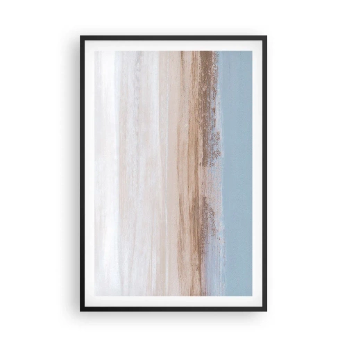 Poster în ramă neagră - Un peisaj ambiguu - 61x91 cm
