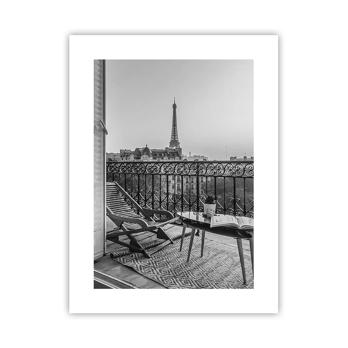Poster - După-amiază pariziană - 30x40 cm