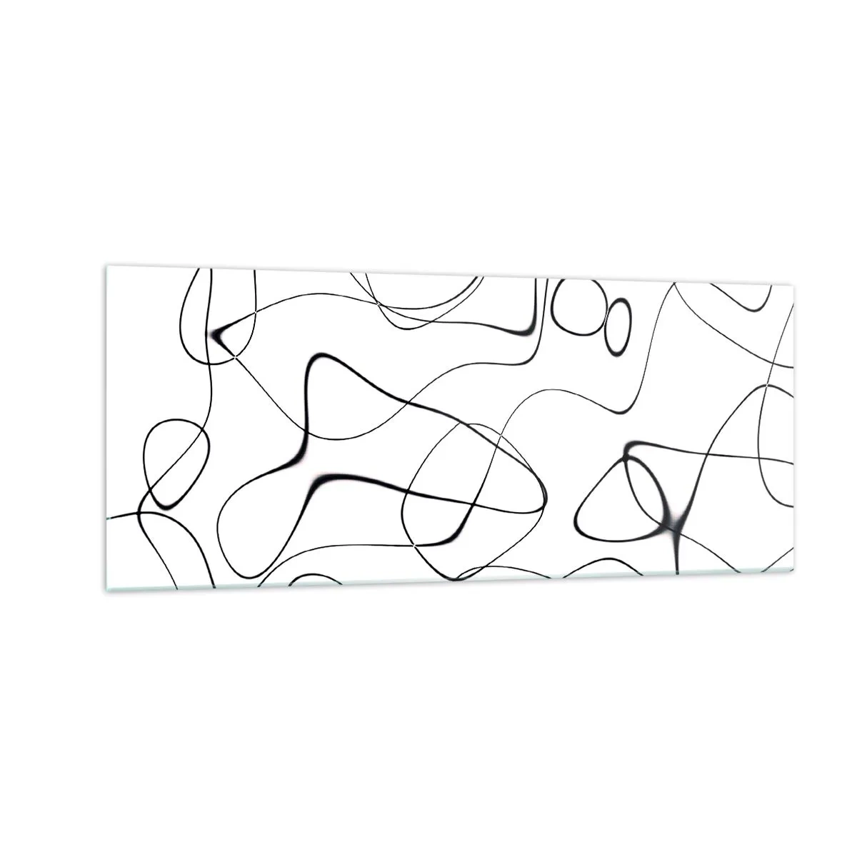 Tablou pe sticlă - Căile vieții, căile destinului - 100x40 cm