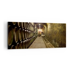 Tablou pe pânză - Este bine să te întinzi - 100x40 cm