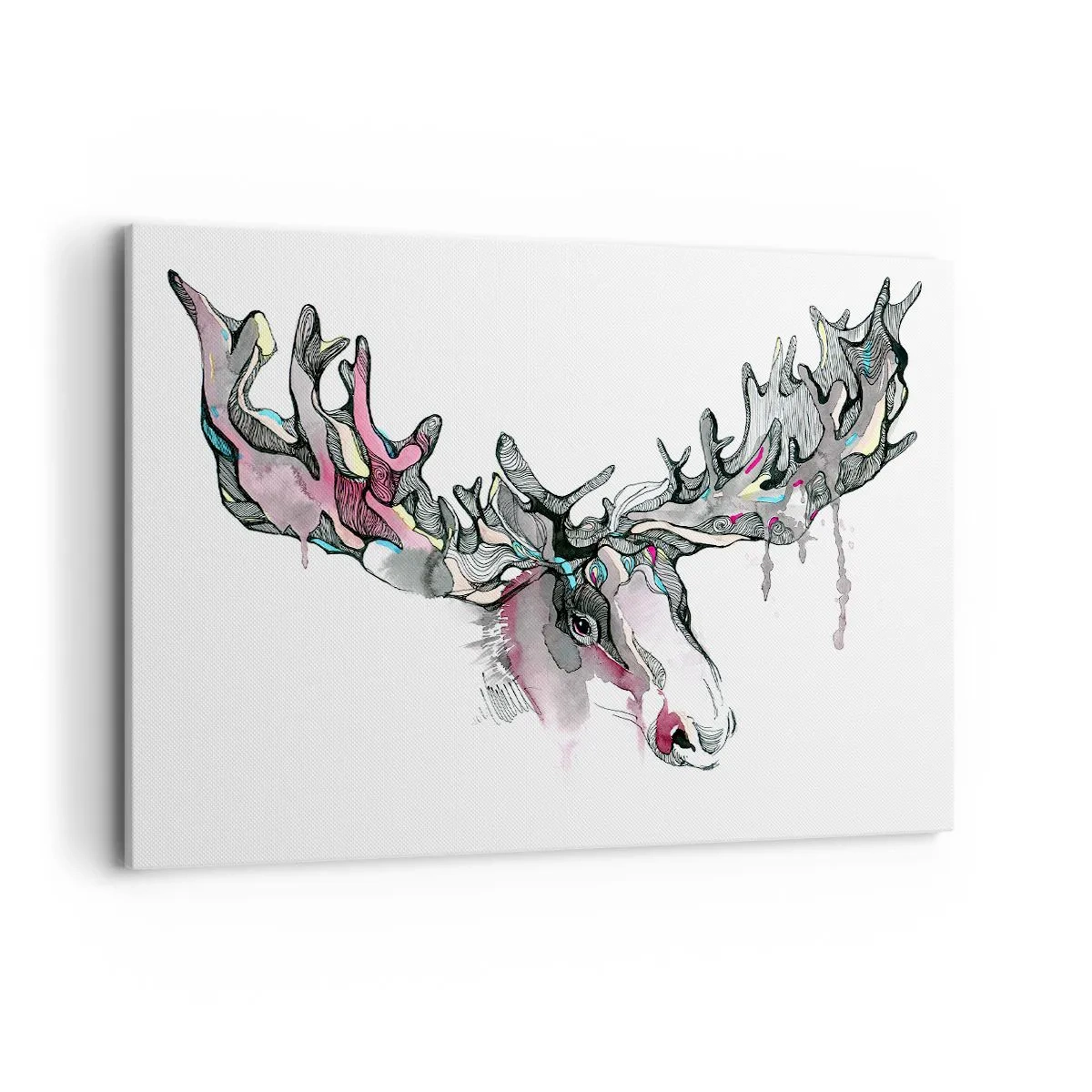 Tablou pe pânză - Coroana regelui pădurii - 120x80 cm