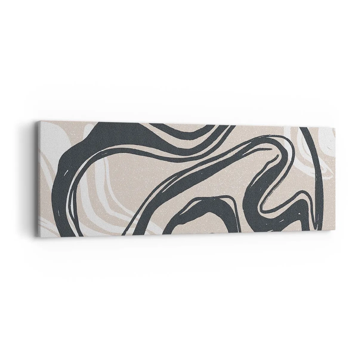 Tablou pe pânză - Expresie multiplicată - 90x30 cm