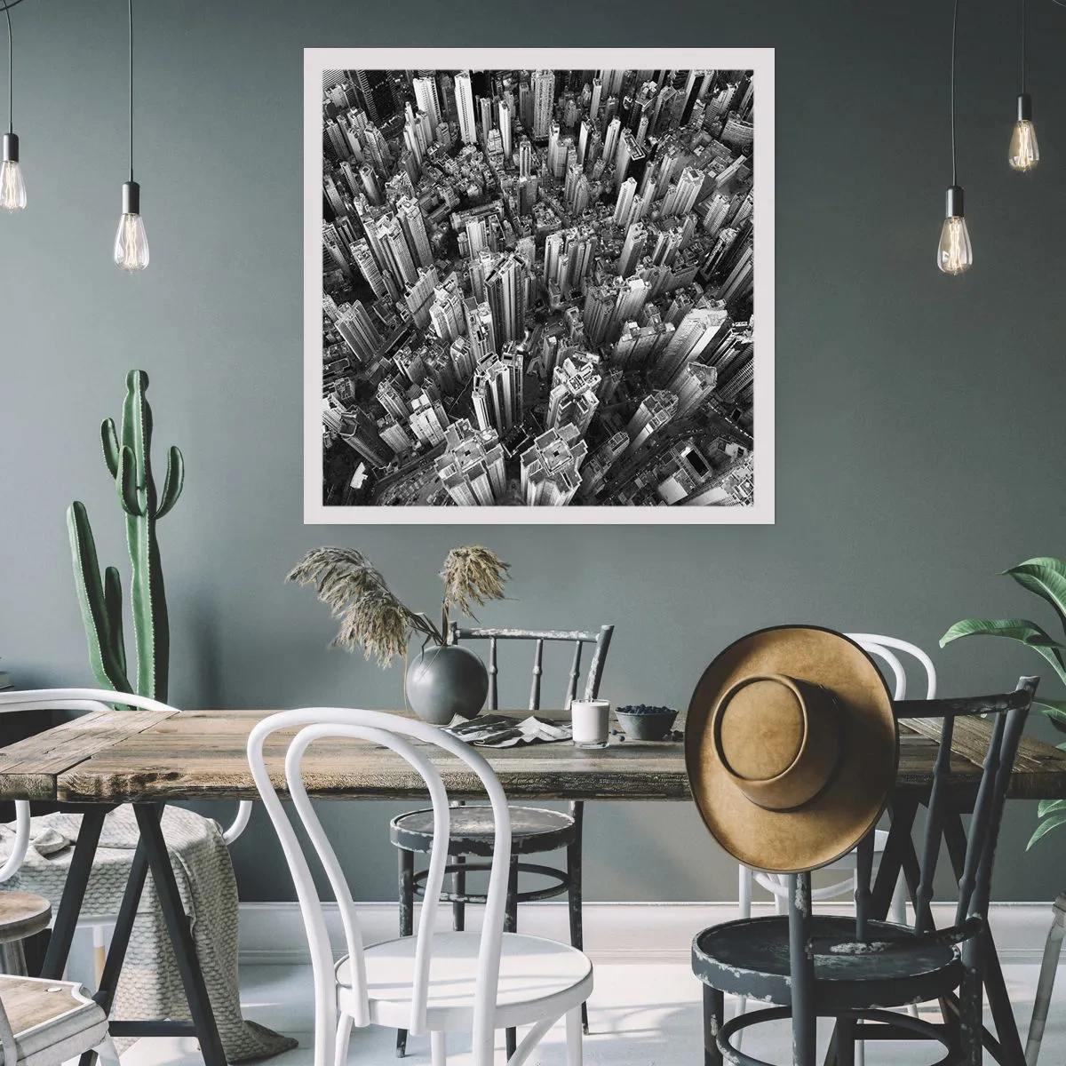 Poster - Din ce în ce mai sus - 50x50 cm