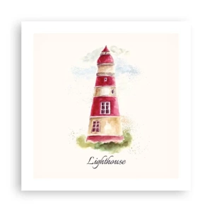 Poster - Întotdeauna vreme bună - 50x50 cm