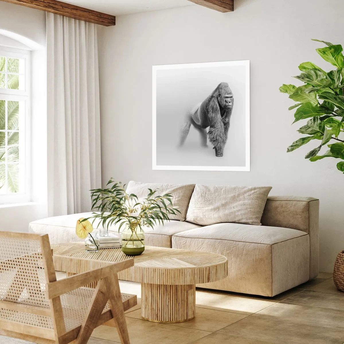 Poster - Încrezător în puterea lui - 30x30 cm