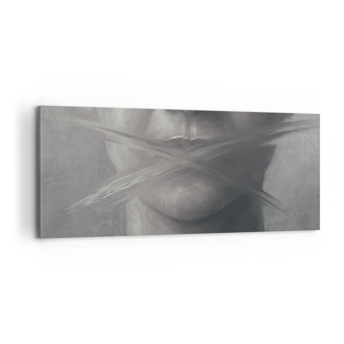 Tablou pe pânză - Nici un cuvânt - 100x40 cm