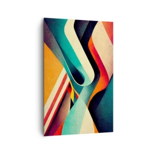 Tablou pe pânză - Compoziție intensă - 80x120 cm