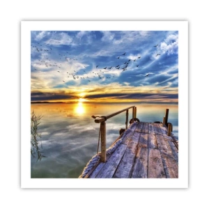 Poster - Vântul se odihnește - 60x60 cm