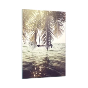 Tablou pe sticlă - Poți să te dai în vânt după pofta inimii tale - 50x70 cm