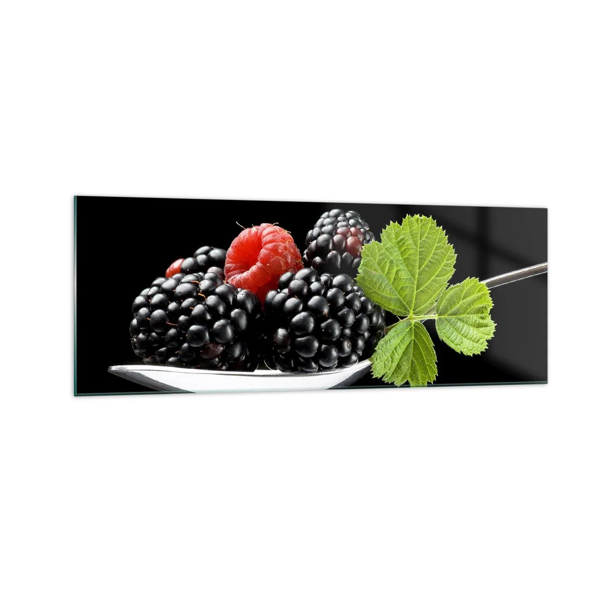 Tablou pe sticlă - Gustul prospețimii - 140x50 cm