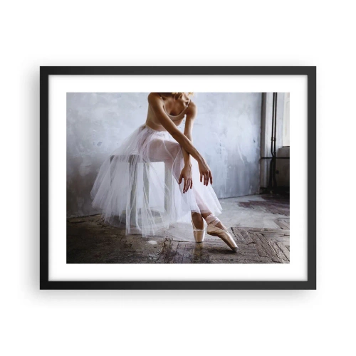 Poster în ramă neagră - Înainte ca luminile rampei să strălucească - 50x40 cm