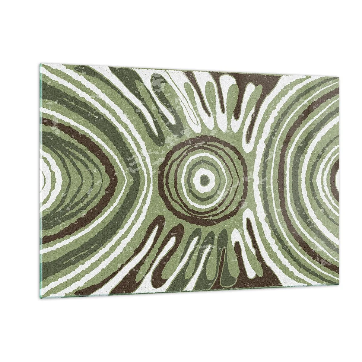 Tablou pe sticlă - Explozie de emoții - 120x80 cm