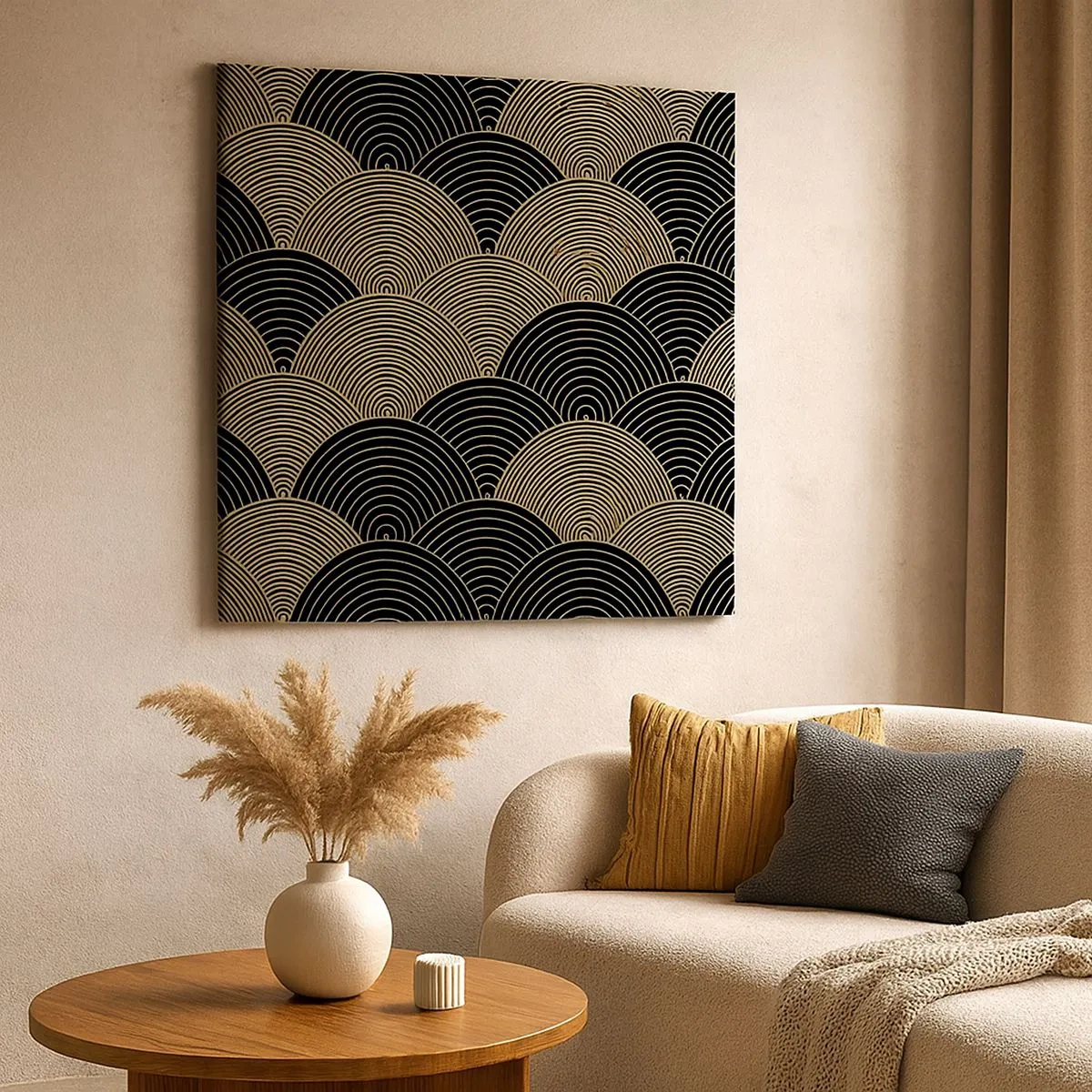 Tablou pe pânză - Unitate în multiplicitate - 30x30 cm