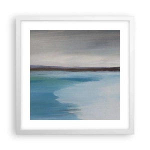 Poster în ramă albă - Peisaj orizontal - 40x40 cm