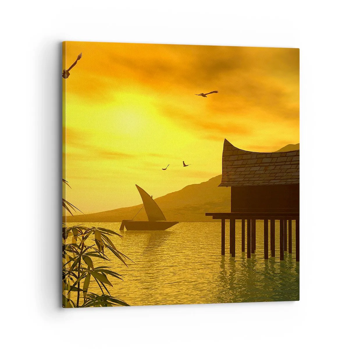 Tablou pe pânză - Pacea dorită - 70x70 cm