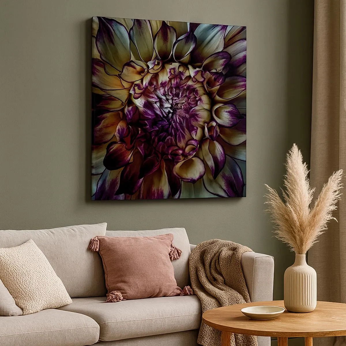 Tablou pe pânză - Înflorirea tinereții - 30x30 cm