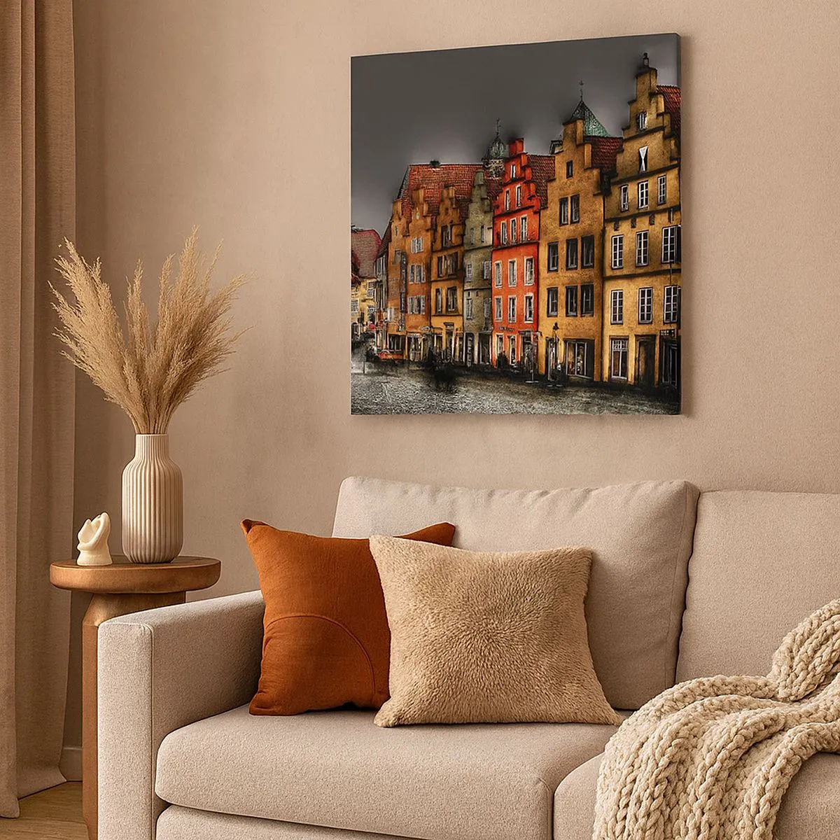 Tablou pe pânză - Doar o trăsură fermecată mai lipsește - 30x30 cm