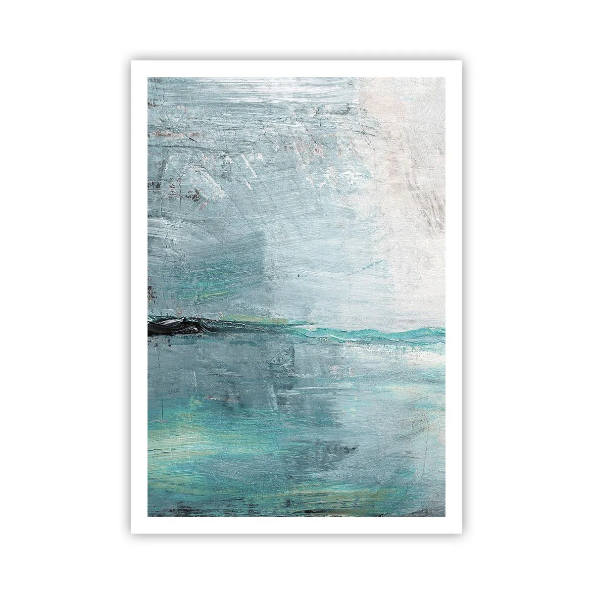 Poster - Orizontal în albastru - 70x100 cm