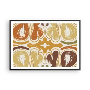 Poster în ramă neagră - Abstracție sentimentală - 100x70 cm