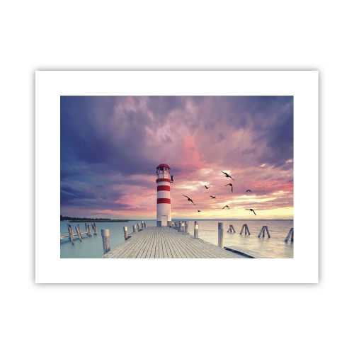 Poster - Să ne întoarcem în port - 40x30 cm