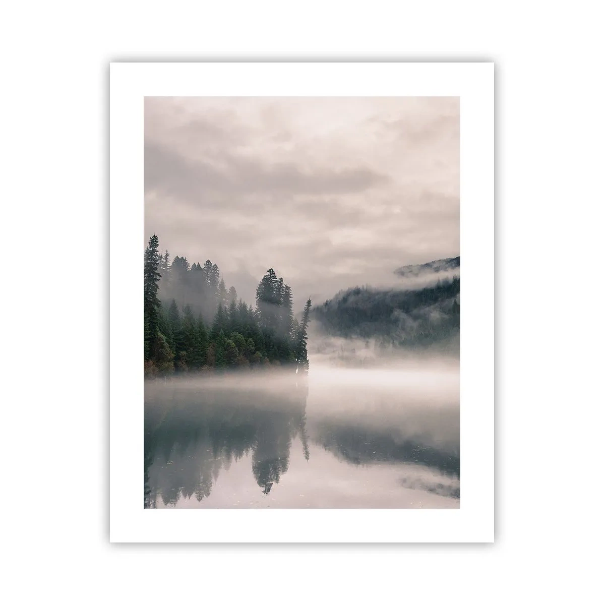 Poster - În reverie, în ceață - 40x50 cm