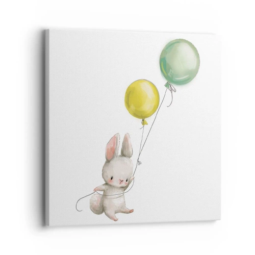 Tablou pe pânză - Voi zbura și eu! - 30x30 cm